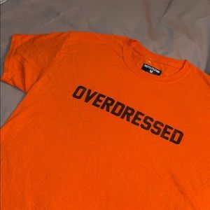 Pretty little thing oversized shirt “OVERDRESSED”